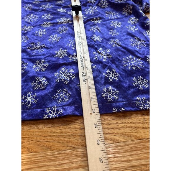 American Girl Girls Snowflake Pajama Set Blue & White Large 100% Polyester - Picture 4 of 11